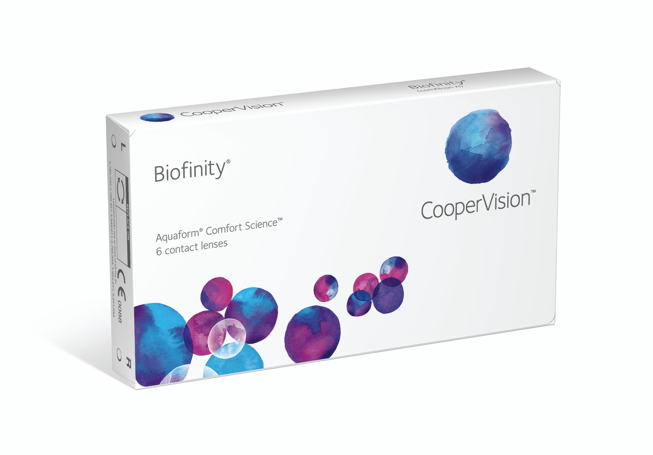 Biofinity Monthly Contact Lenses - 6 Pack